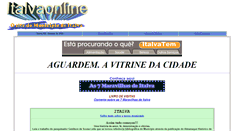 Desktop Screenshot of italvaonline.com.br